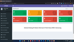 Aplikasi Poin Pelanggaran dan Prestasi Siswa Berbasis Web