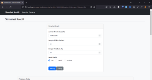 Aplikasi Simulasi Kredit