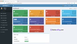 aplikasi inventaris berbasis web