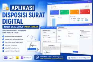 aplikasi disposisi php mysql