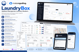 Aplikasi Manajemen Laundry Berbasis Web Dengan Codeigniter 4
